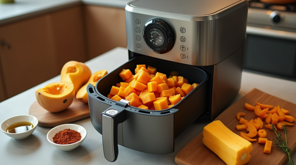 Butternut Squash in Air Fryer