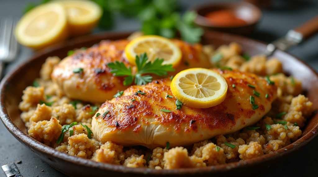 Chicken Breast and Stuffing Recipe