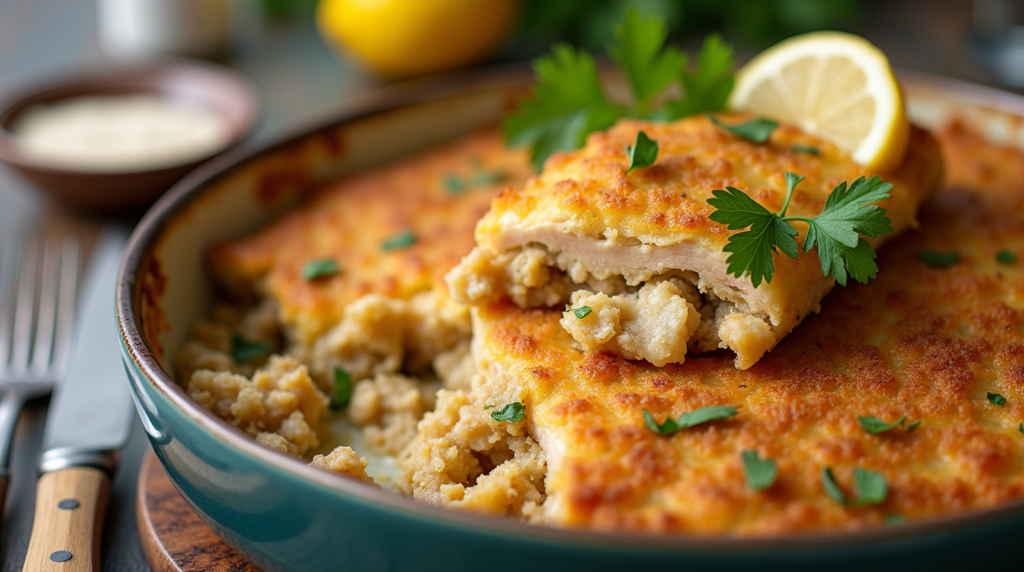 chicken dressing casserole recipe