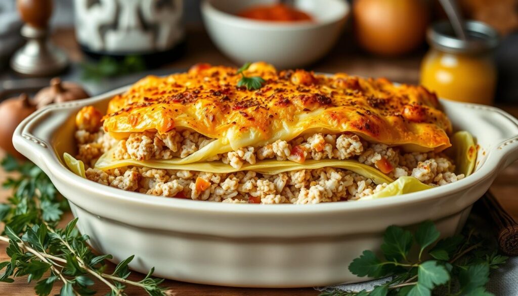 best turkey cabbage casserole recipe with rice