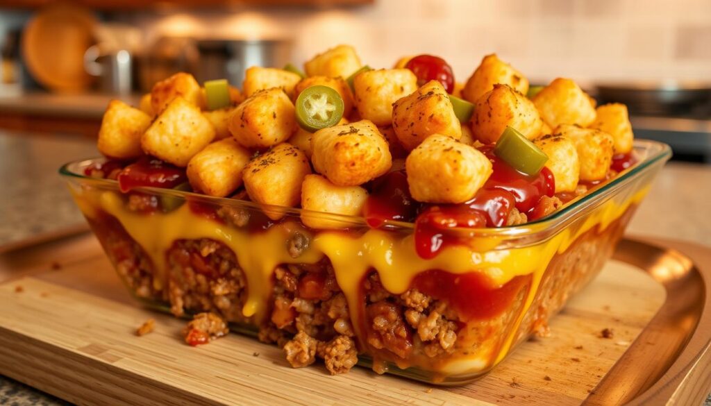 Big Mac Tater Tot Casserole